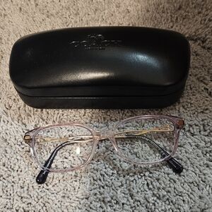 Coach Glasses with Case